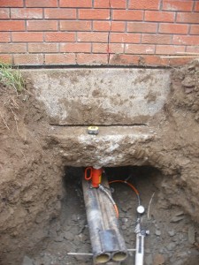 Jacking up foundations