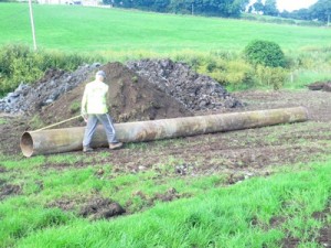 Figure 1 - Pipe to be Rammed