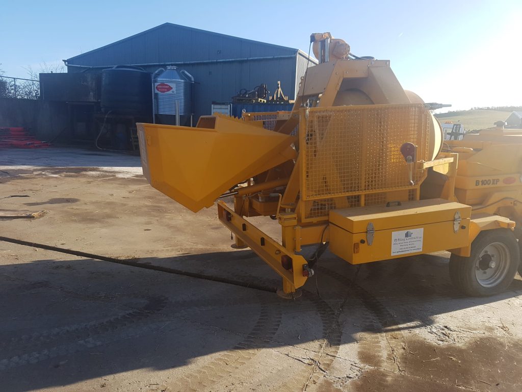 Concrete Mixer and Pump